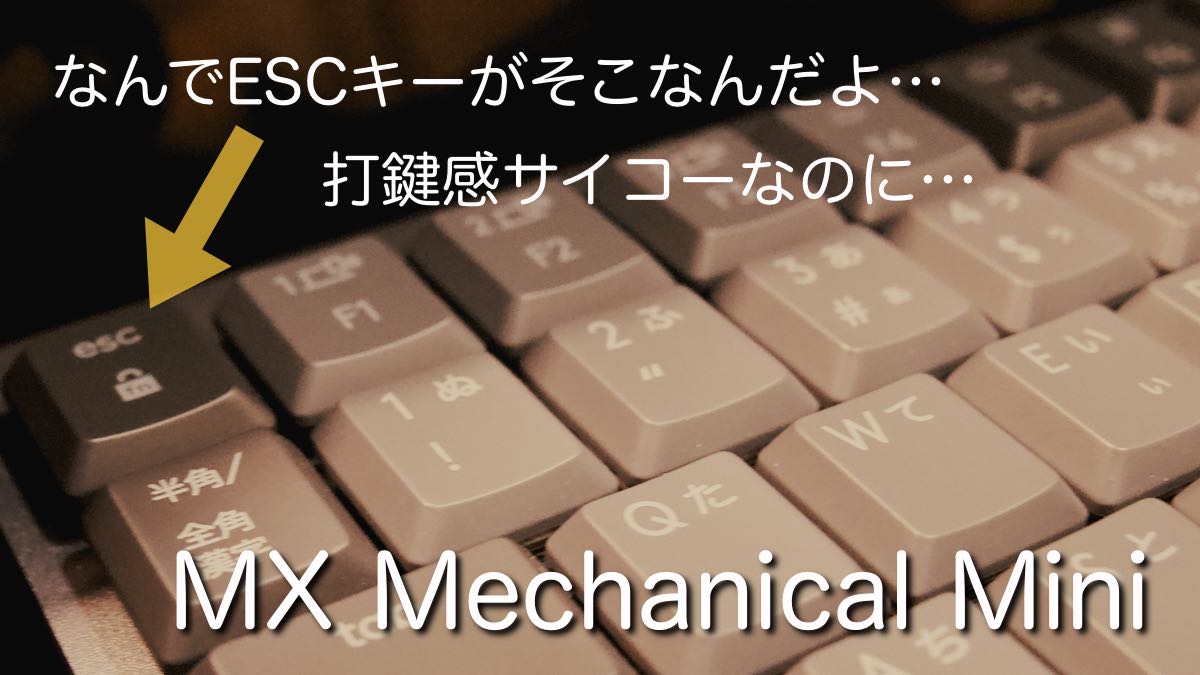 【macな方へ】カラビナアプリで実現する快適なキーボード環境（Logicool MX Mechanical Mini）